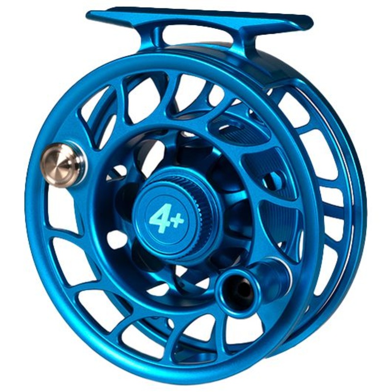 Hatch Custom Kaiju Blue Iconic Limited Edition Large Arbor Fly Reel 4 Plus