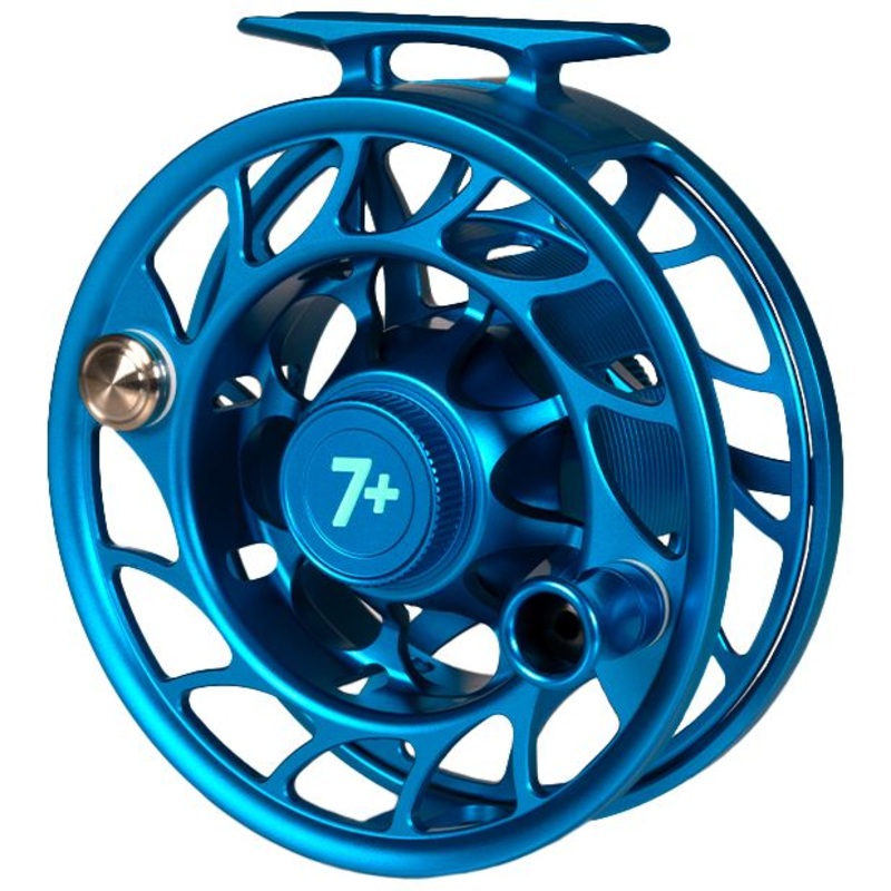 Hatch Custom Kaiju Blue Iconic Limited Edition Large Arbor Fly Reel 7 Plus