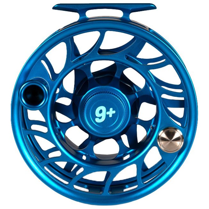 Hatch Custom Kaiju Blue Iconic Limited Edition Large Arbor Fly Reel 9 Plus