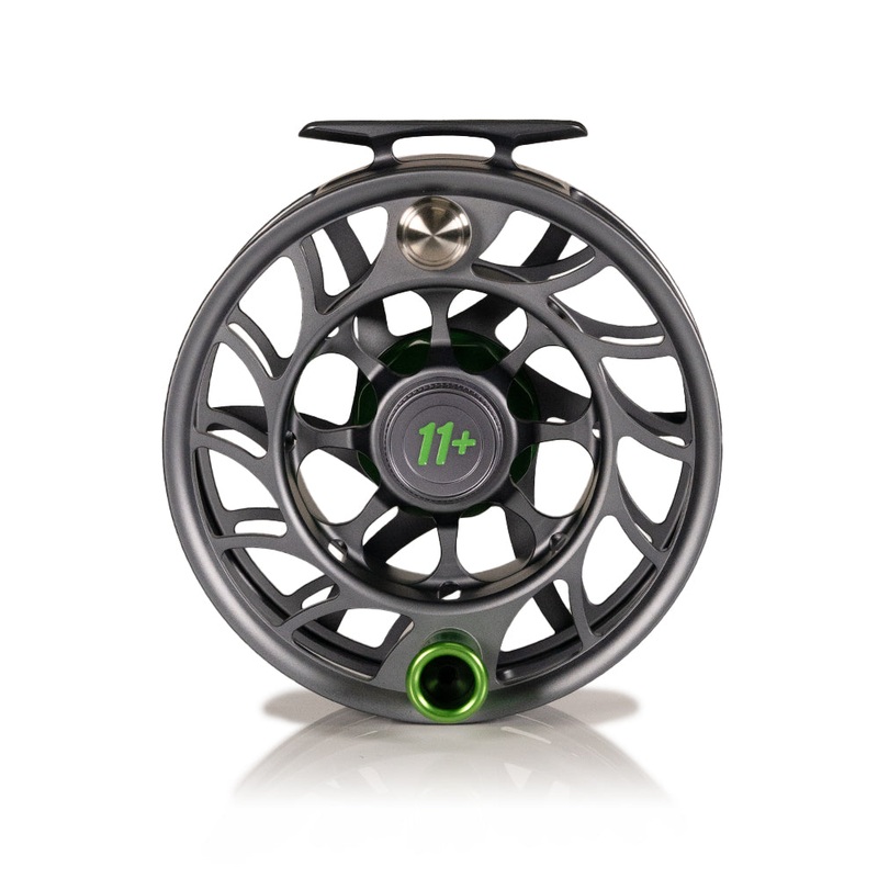 Hatch Cyber Gray Iconic Limited Edition 11 Plus Large Arbor Fly Reel