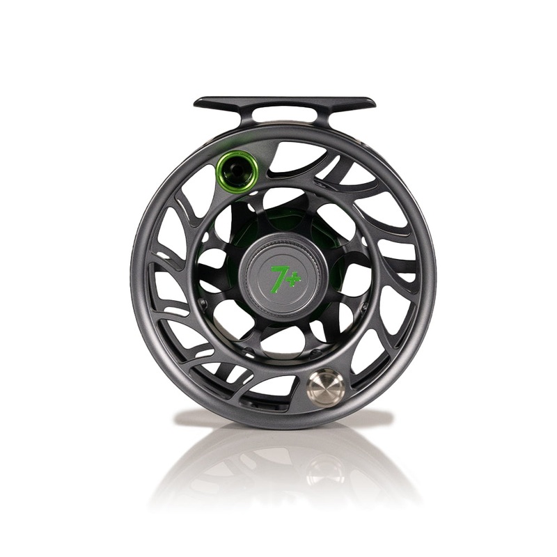 Hatch Cyber Gray Iconic Limited Edition 7 Plus Large Arbor Fly Reel