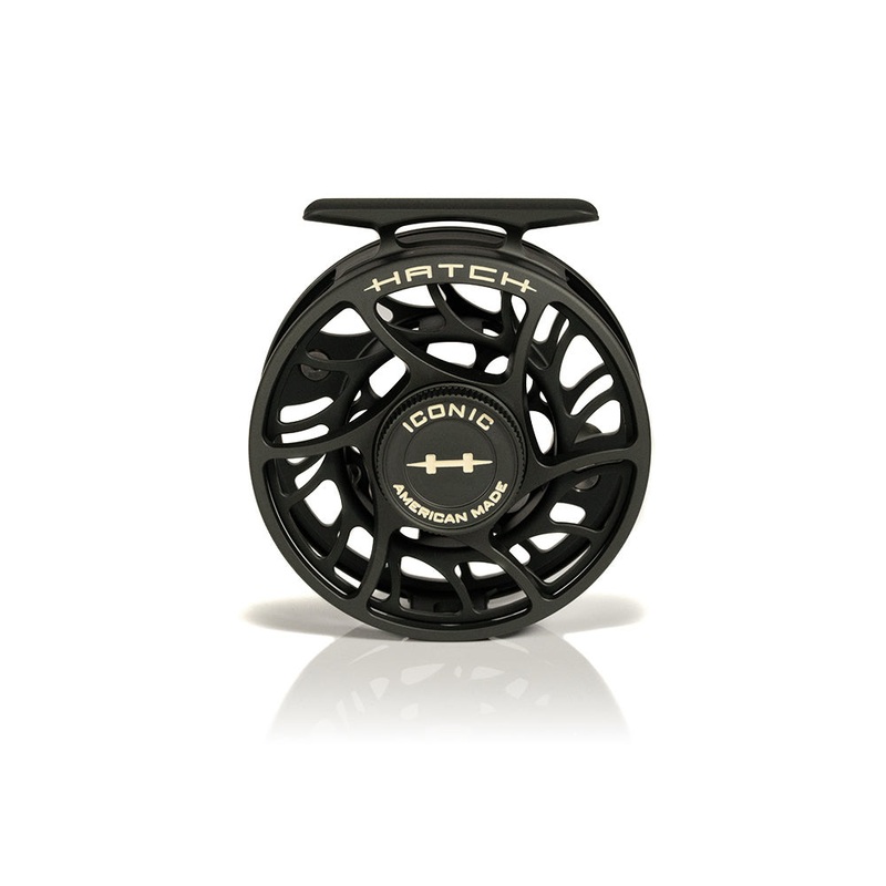 Hatch Gargoyle Green Iconic Limited Edition 4 Plus Large Arbor Fly Reel