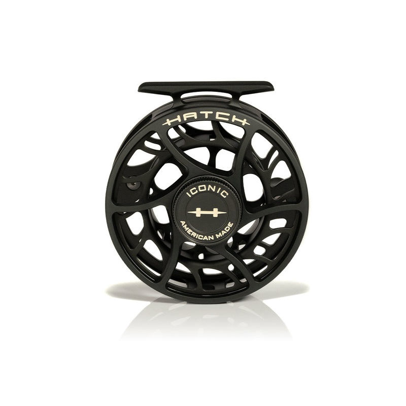 Hatch Gargoyle Green Iconic Limited Edition 5 Plus Large Arbor Fly Reel