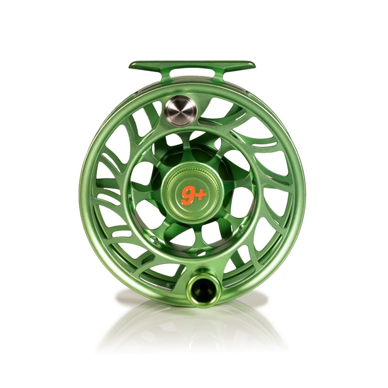Hatch Outdoors Custom Iconic Martian Green Limited Edition Large Arbor Fly Reel 9 Plus