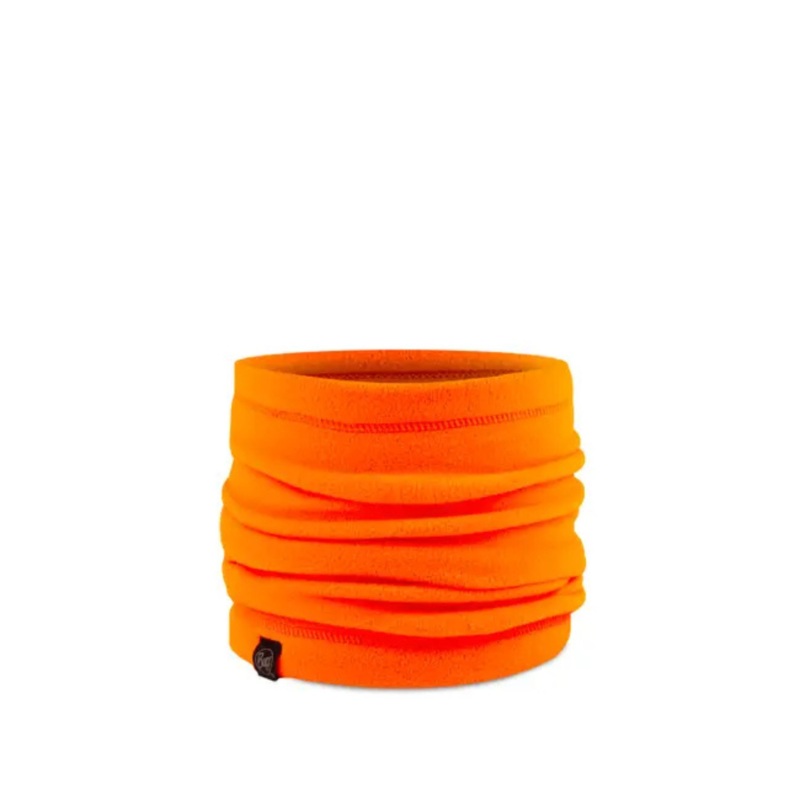 Buff Polar Neck Warmer Hunter Orange Fluorescent