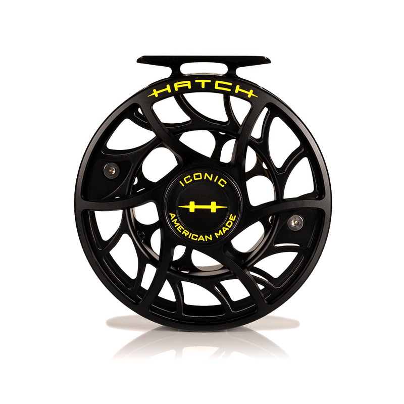 Hatch Custom Bat Reel Iconic Large Arbor Fly Reel 11 Plus