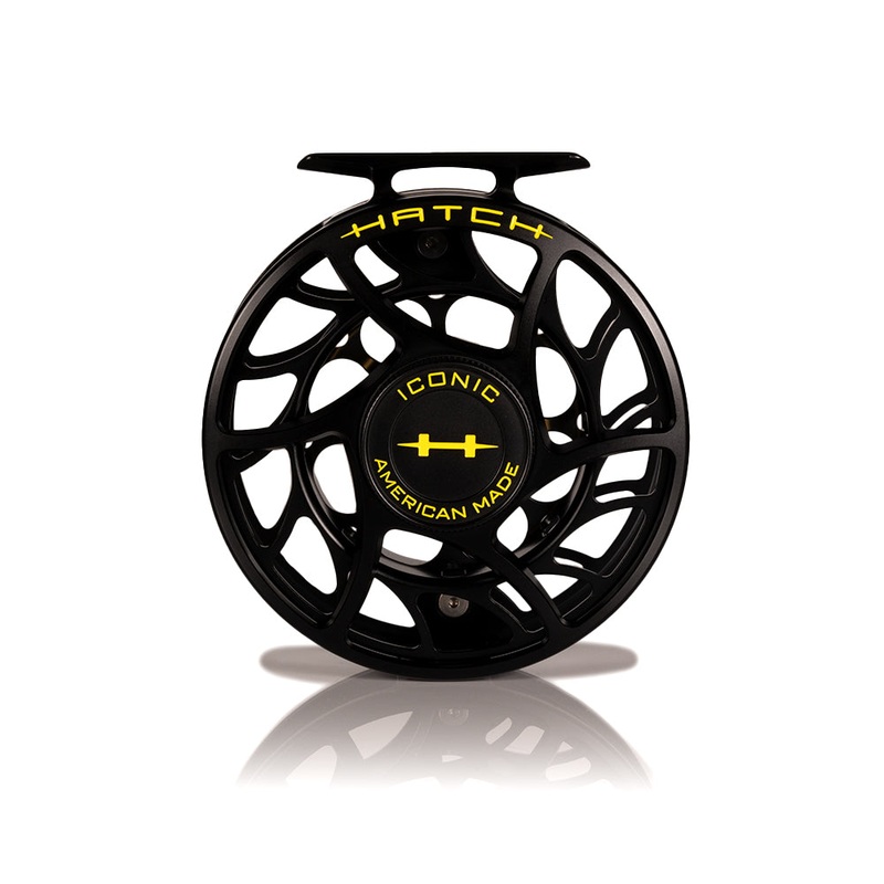 Hatch Custom Bat Reel Iconic Large Arbor Fly Reel 7 Plus