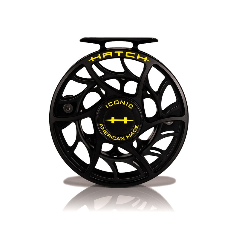 Hatch Custom Bat Reel Iconic Large Arbor Fly Reel 9 Plus