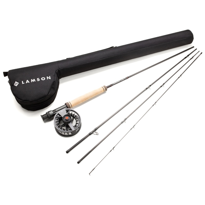 Lamson Liquid Fly Rod & Reel Outfit 9ft 8wt 908-4