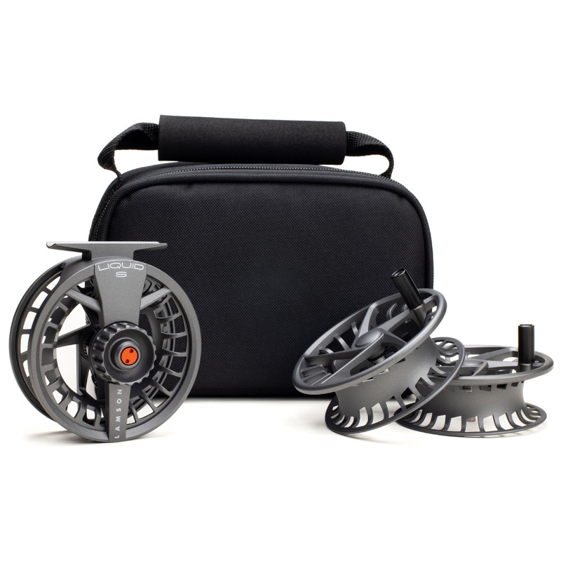 Lamson Liquid S-Series HD Fly Reel and Spools 3 Pack -7+
