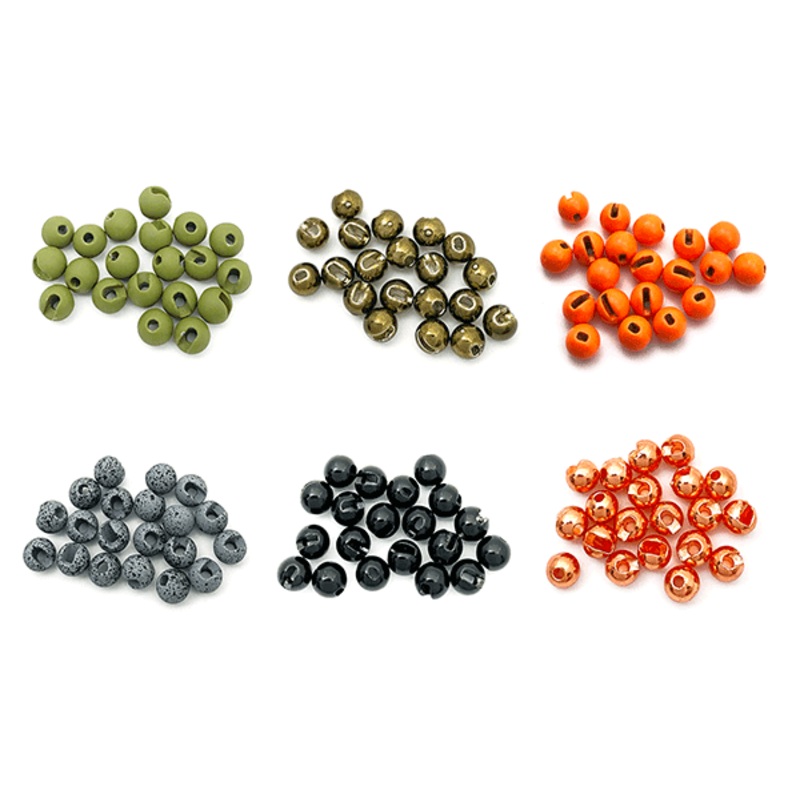 MFC Slotted Tungsten Beads Mottled