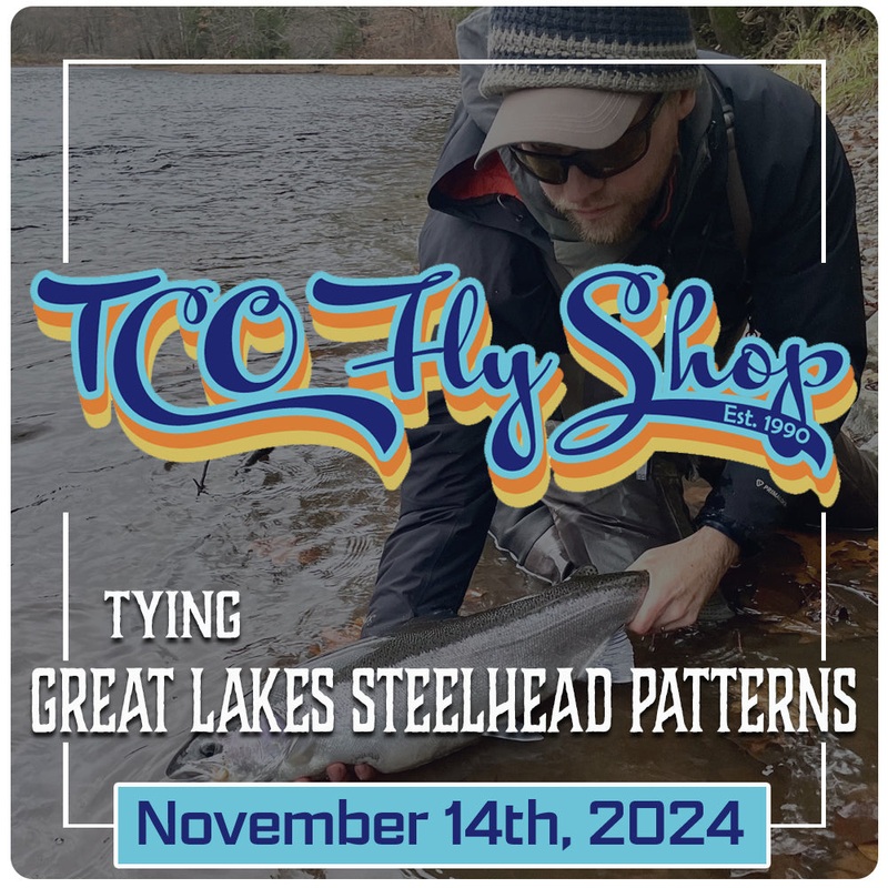 TCO Fly Tying Class: Great Lakes Steelhead Patterns with John Parisi
