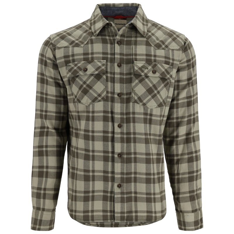 Simms Santee Flannel LS Shirt Sale