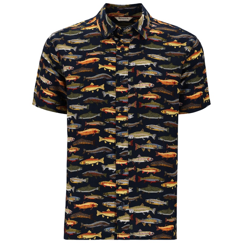 Simms Men's Tailout SS Shirt Natural