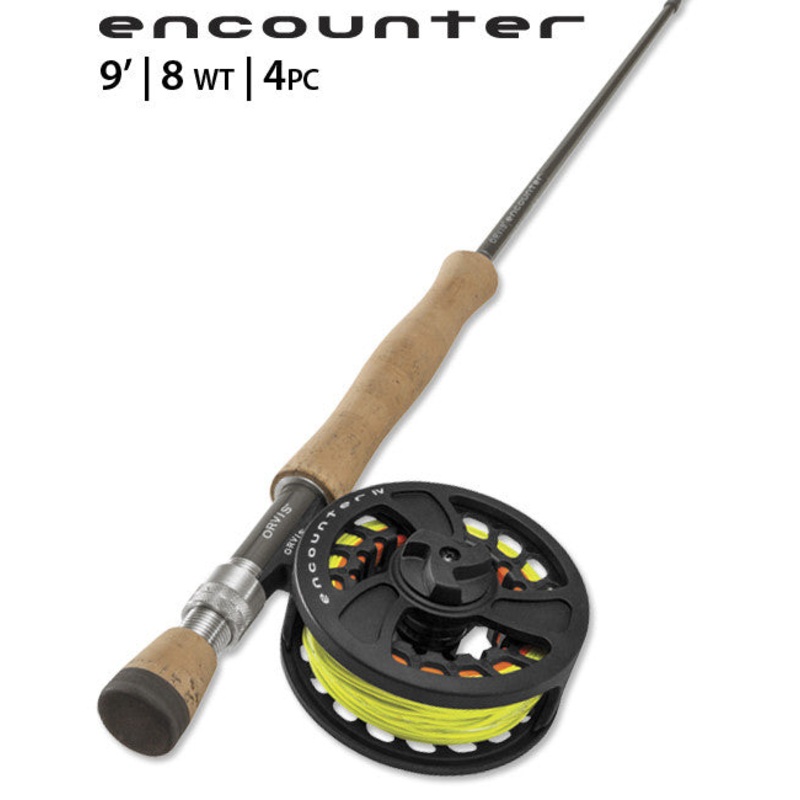 ORVIS ENCOUNTER 9ft 8wt - 4pc OUTFIT