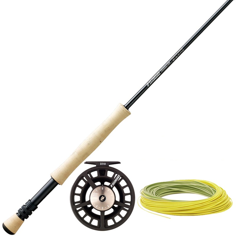SAGE 790-4 FOUNDATION OUTFIT 7WT 4PC 9ft