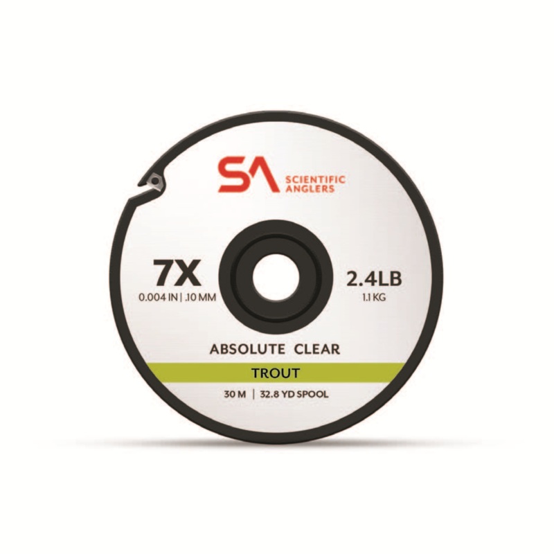 SCIENTIFIC ANGLERS ABSOLUTE TROUT TIPPET - 30M - (7X-0X)