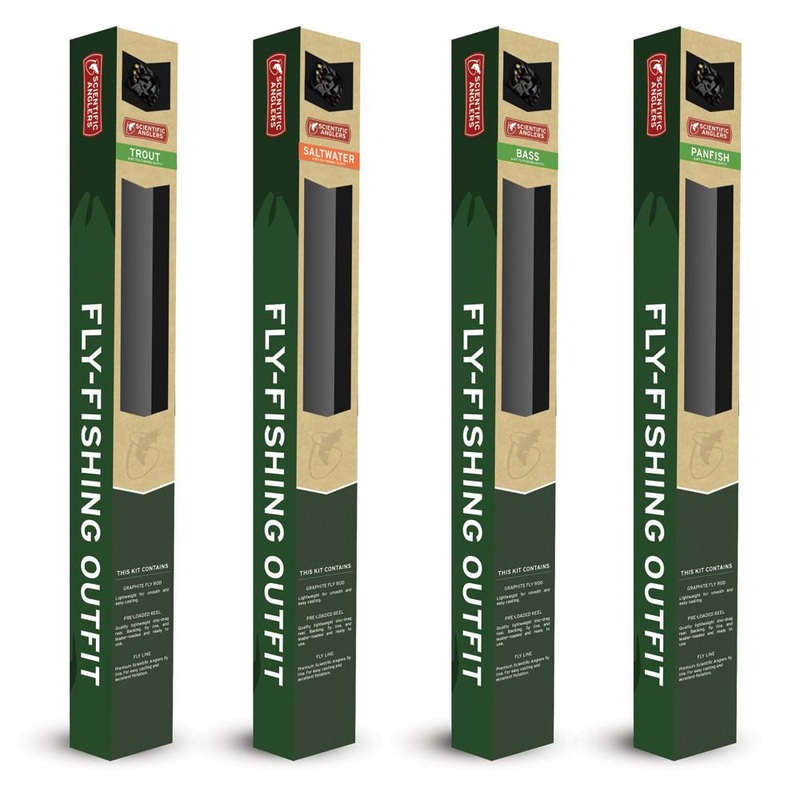 SCIENTIFIC ANGLERS Species Specific Kit - Bass 7/8 wt 4pc