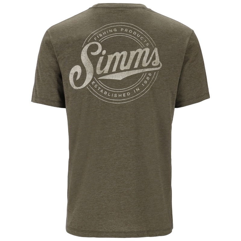 Simms Men's Circle Lockup T-Shirt