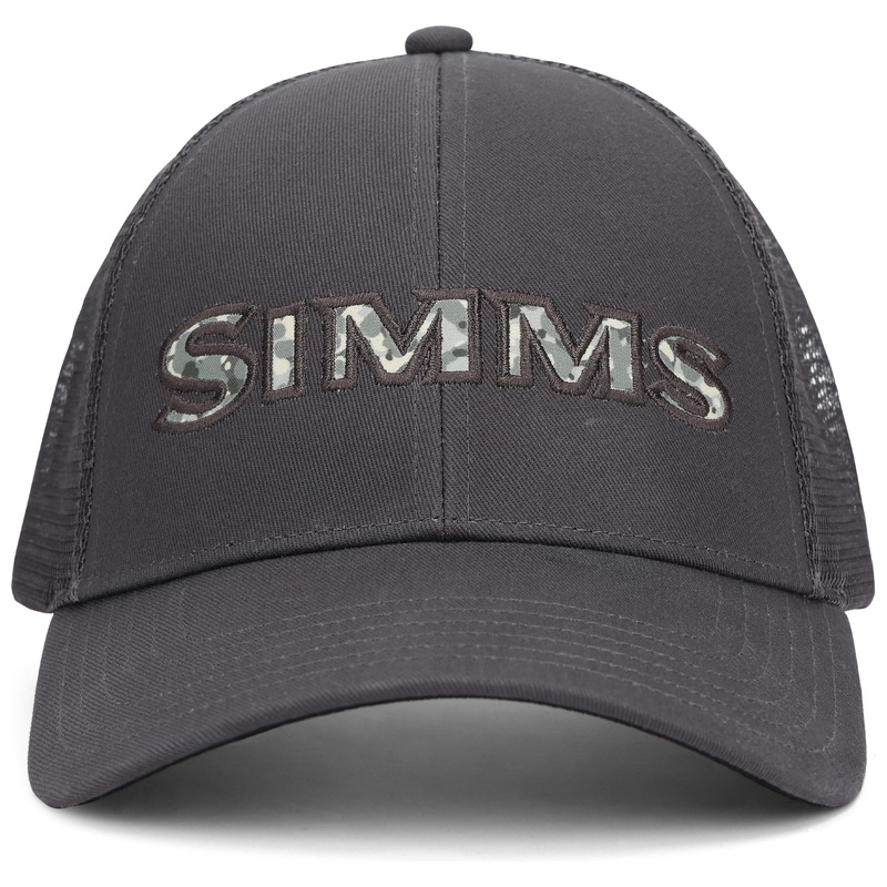Simms Single Haul Trucker Back Eddy Camo Fill