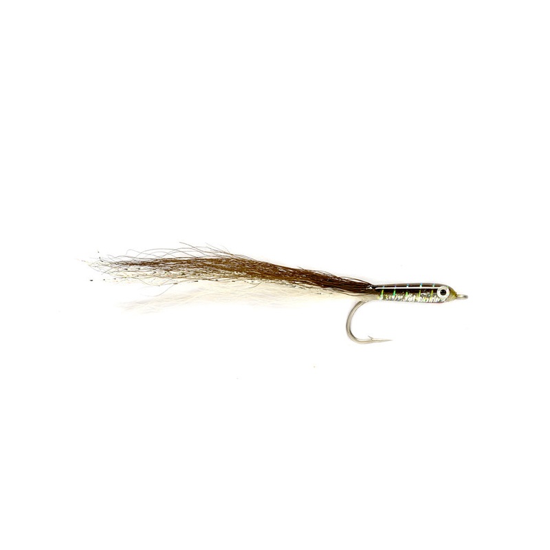 Mikkleson's Epoxy Baitfish Olive & White