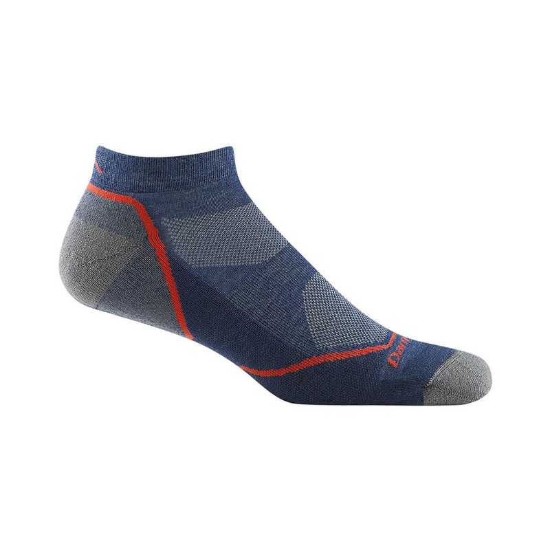 Darn Tough Mens Light Hiker No Show Lightweight Hiking Sock with Cushion