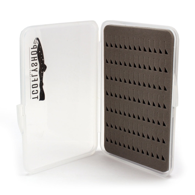 TCO Fly Box - Slim Short Teardrop Foam