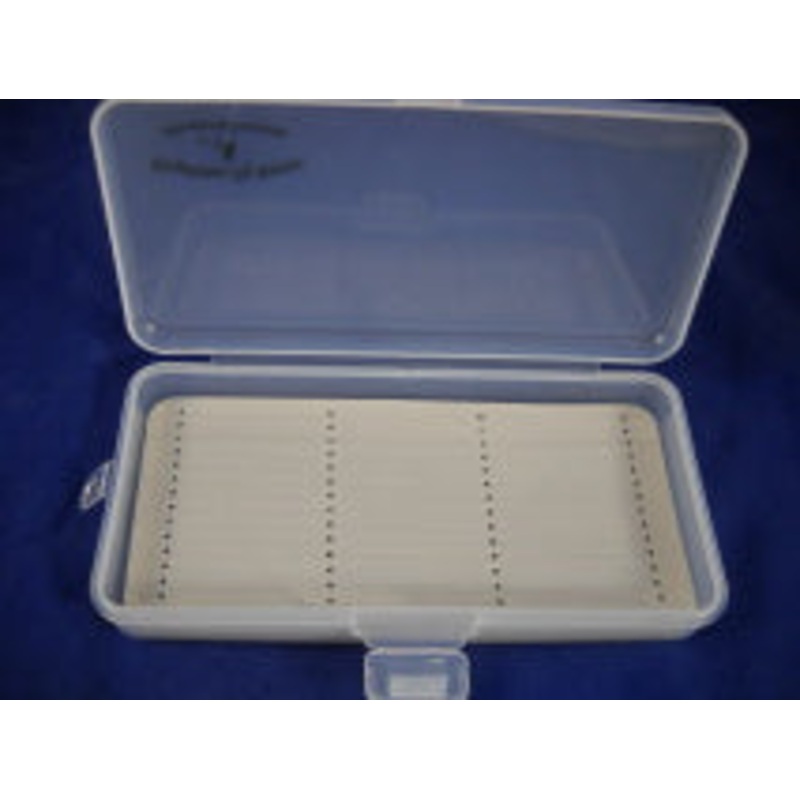 TCO Fly Box - Clear box slot foam