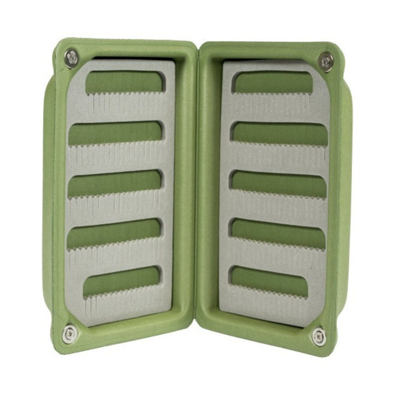 TCO Fly Box - Large olive green EVA fly box