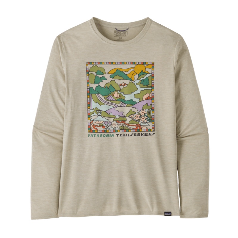 Patagonia Men's Long-Sleeved Capilene Cool Daily Graphic Shirt - Lands