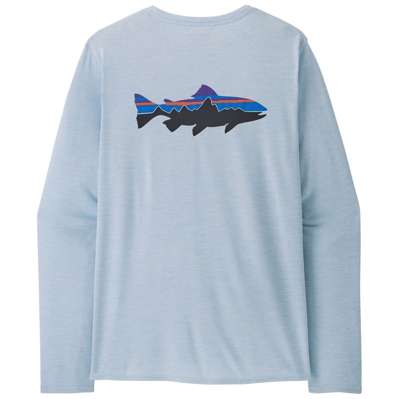 Patagonia Men's Long-Sleeved Capilene Cool Daily Graphic Shirt - Waters