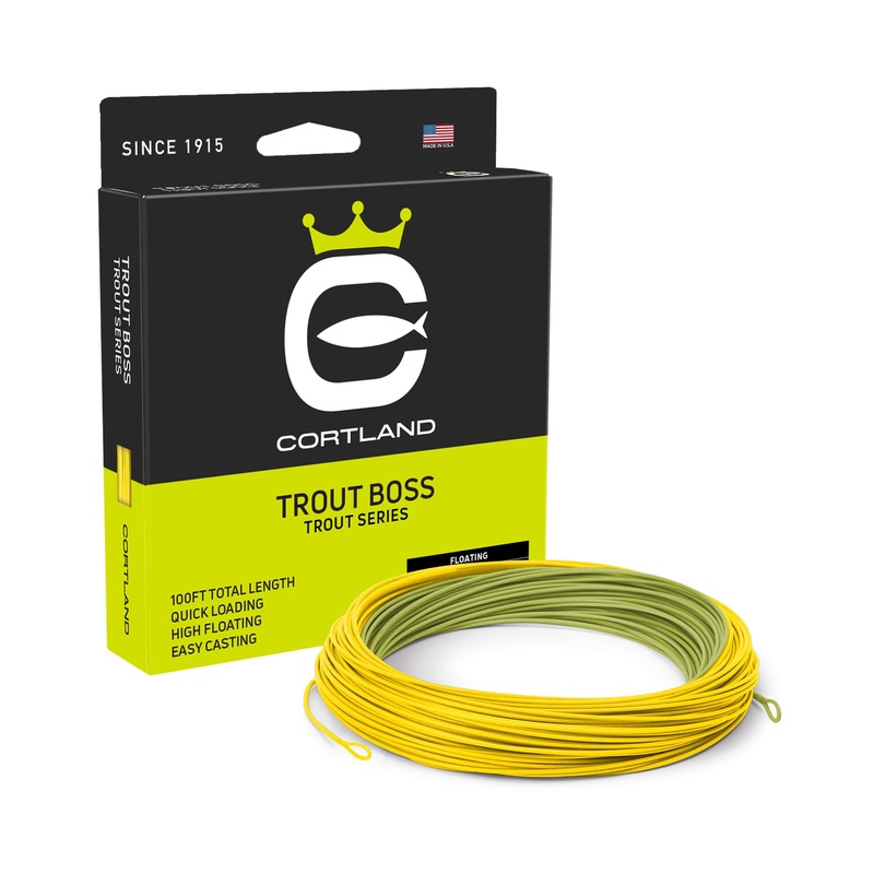 Cortland Trout Boss Green / Yellow