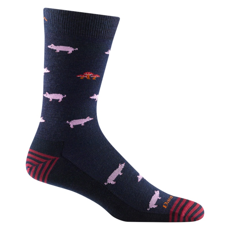 Darn Tough Men's Truffle Hog Crew Lightweight