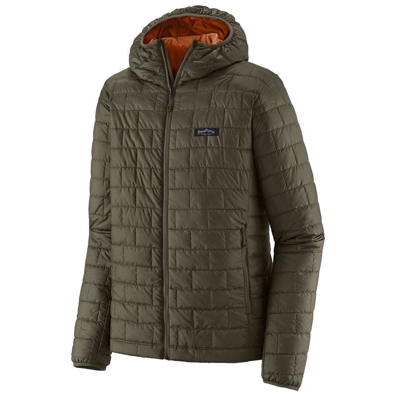Patagonia Mens Nano Puff Fitz Roy Trout Hoody
