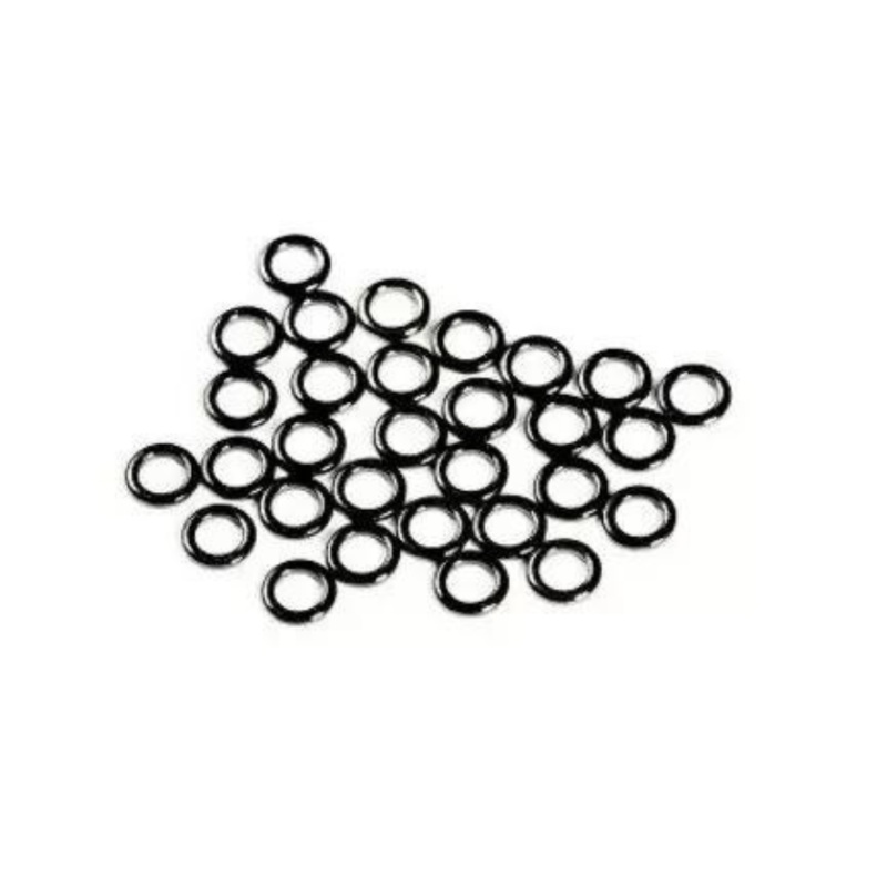 TIPPET RINGS LARGE BLACK NICKEL
