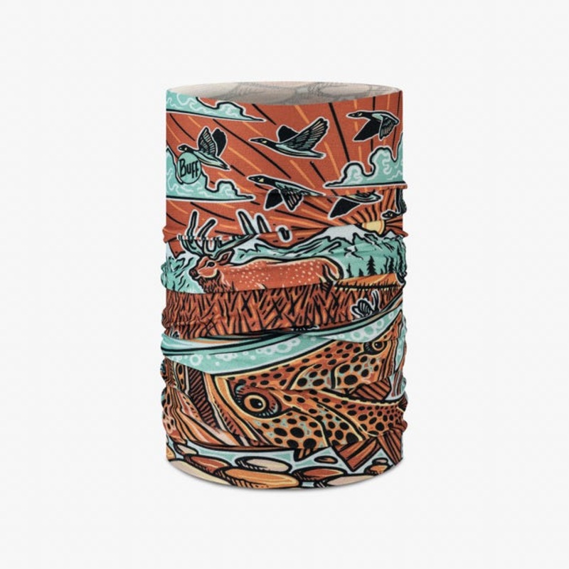Buff CoolNet UV Casey Underwood Trout Scape