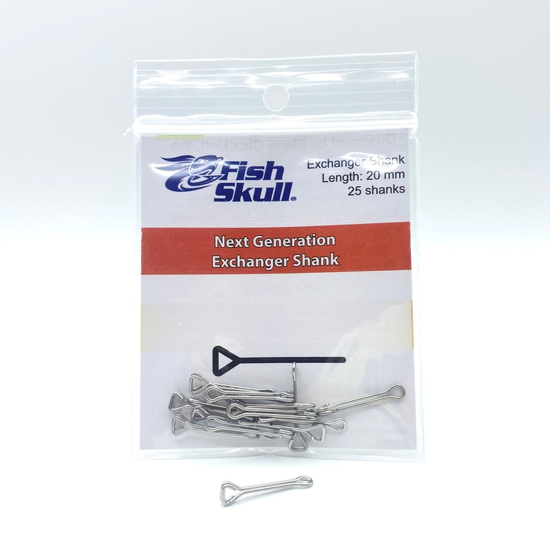Fish-Skull ESH 20mm Exchanger Shank pkg of 25