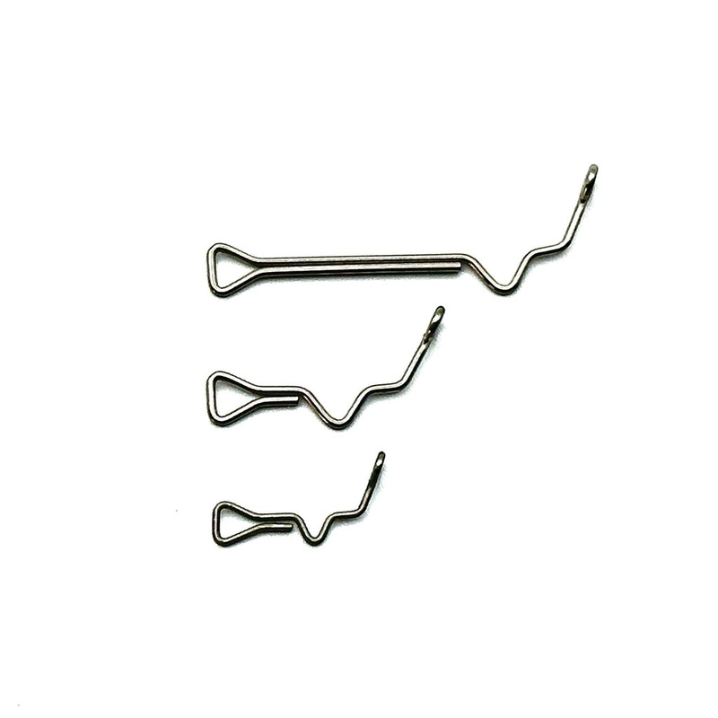 Fish-Skull JS 37mm Articulated 60 Degree Jig Shank pkg of 25