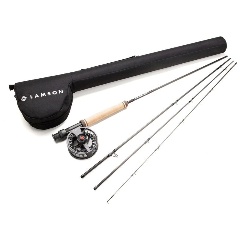 Lamson Liquid Fly Rod Reel & Line Outfit 9ft 5wt 905-4