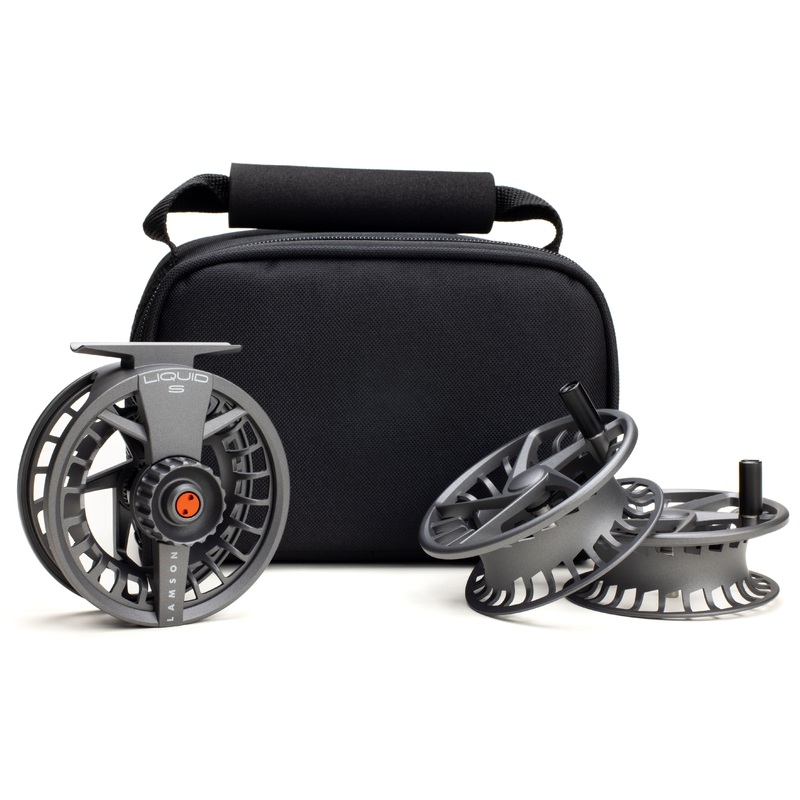 Lamson Liquid S-Series Fly Reel and Spools 3 Pack -3+
