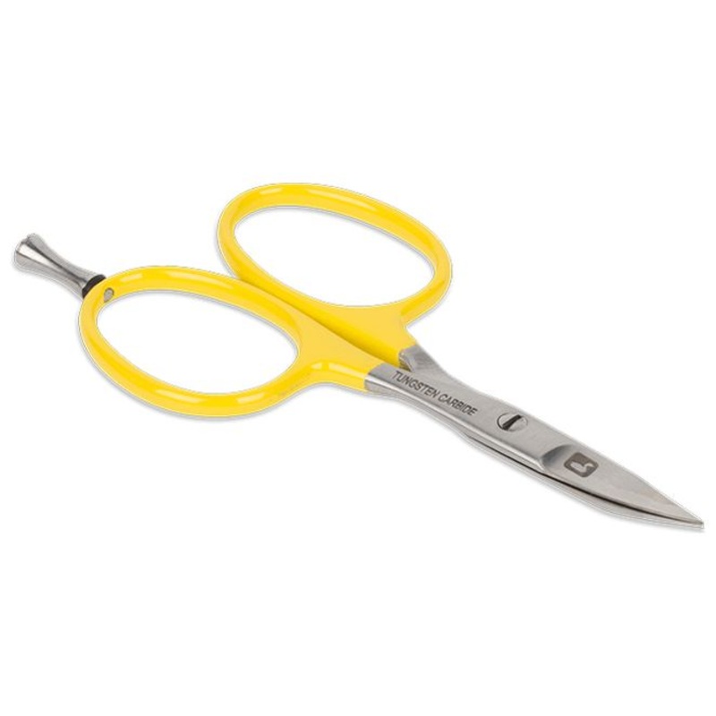 Loon Tungsten Carbide Curved All Purpose Scissors with Precision Peg