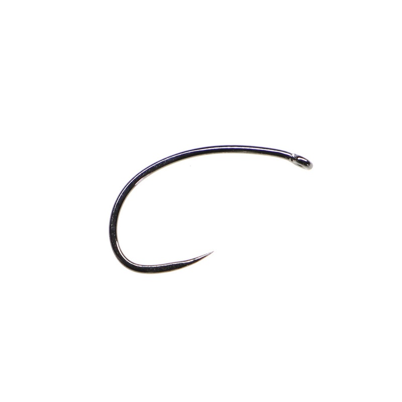 Fulling Mill Czech Nymph Black Nickel Barbless Hook