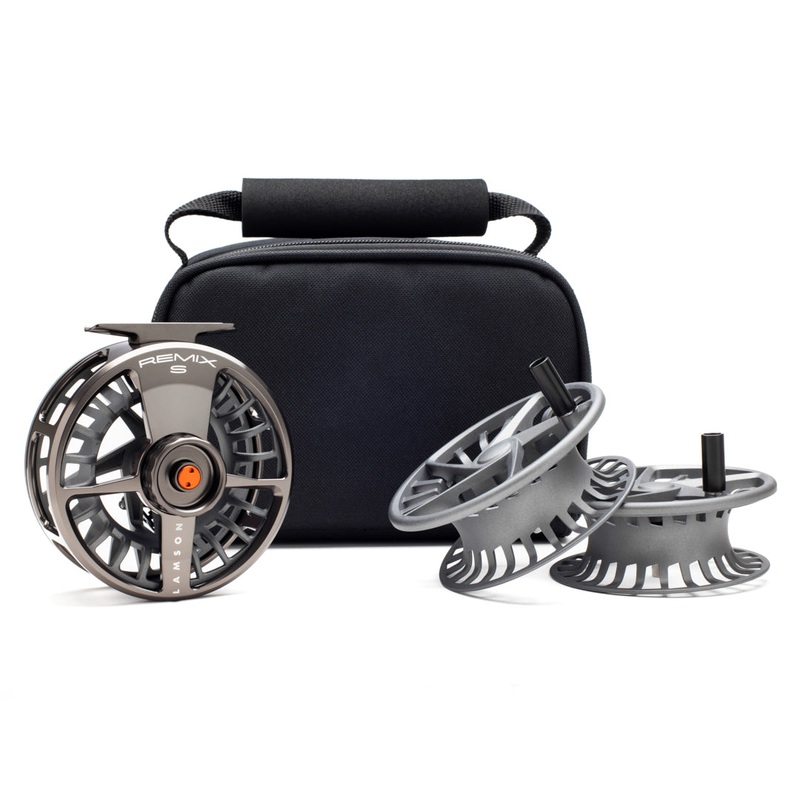 Lamson Remix S-Series HD Fly Reel and Spools 3 Pack -7+
