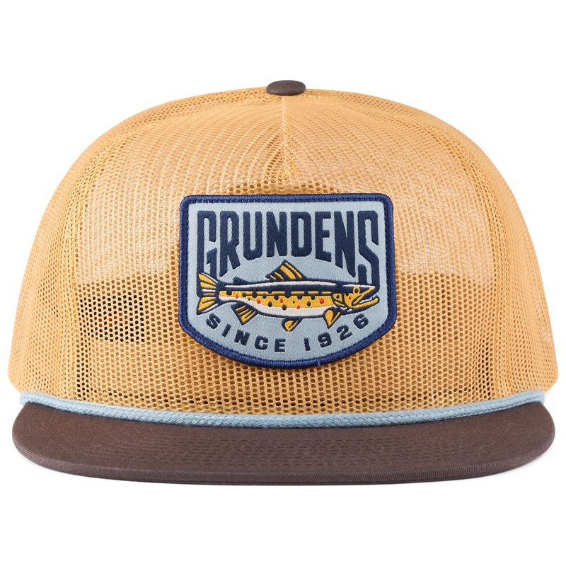 Grundens Trout Patch Mesh Trucker