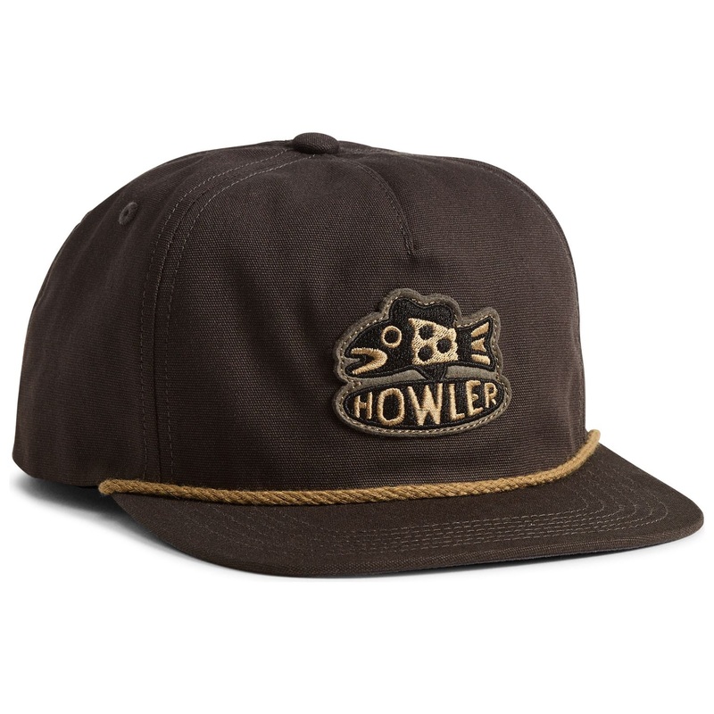 Howler Brothers Travelin' Fish Unstructured Snapback Hat