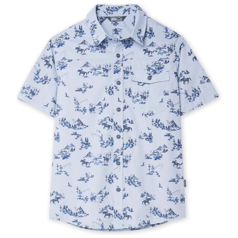 Stio Mens Curtis Camp Shirt SS