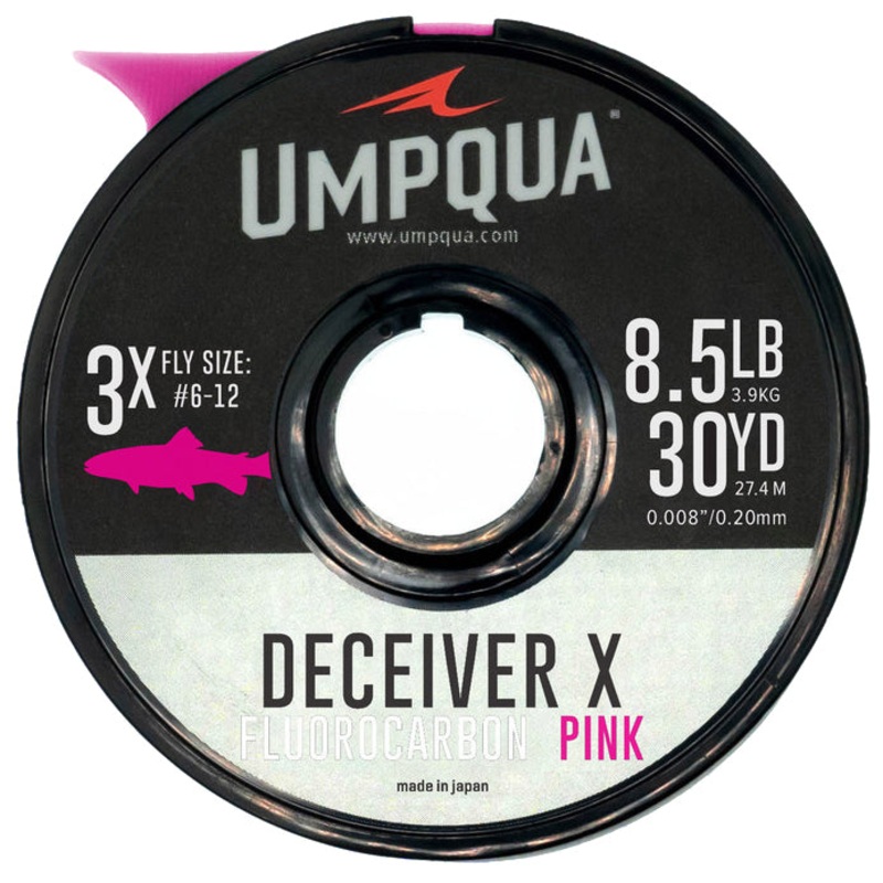 Umpqua Deceiver X Fluorocarbon Tippet Pink