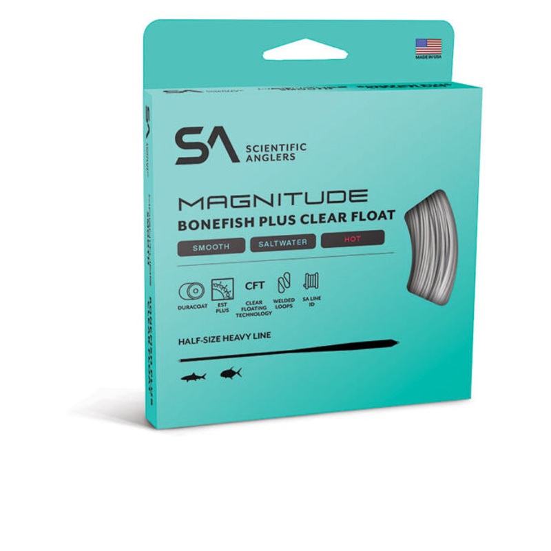 Scientific Anglers Magnitude Smooth Bonefish Plus Clear Tip Floating Fly Line
