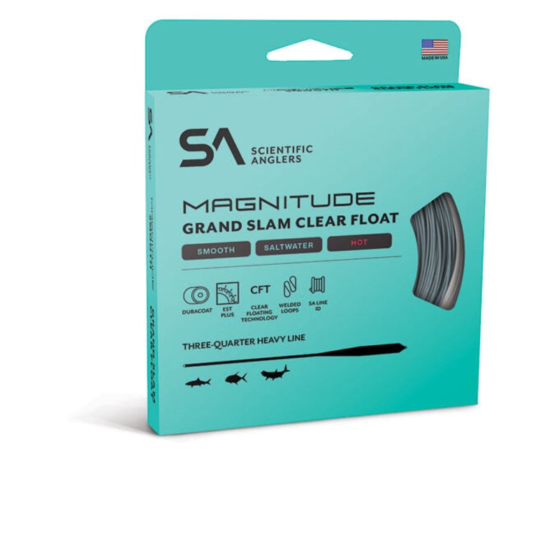 Scientific Anglers Magnitude Smooth Grand Slam Full Clear Floating Fly Line
