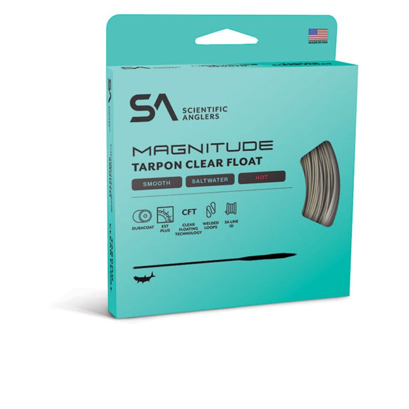 Scientific Anglers Magnitude Smooth Tarpon Clear Tip Floating Fly Line